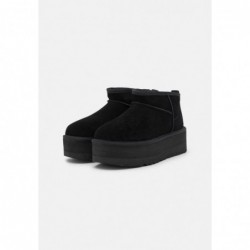 UGG CLASSIC ULTRA MINI PLATFORM Botines con plataforma negro