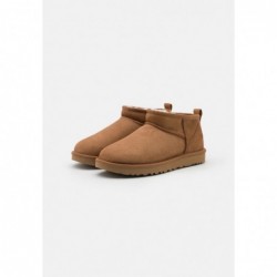 UGG CLASSIC ULTRA MINI Botines bajos chestnut