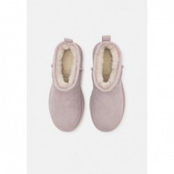 UGG CLASSIC ULTRA MINI Botines bajos pale smoke