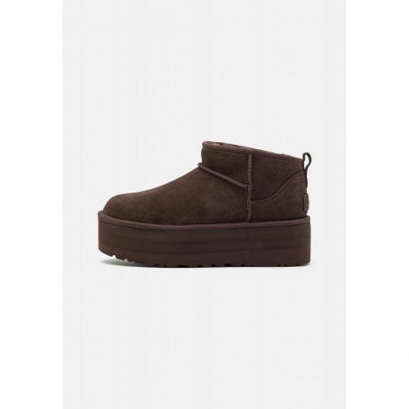 UGG CLASSIC ULTRA MINI PLATFORM Botines con plataforma burnt cedar