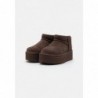 UGG CLASSIC ULTRA MINI PLATFORM Botines con plataforma burnt cedar