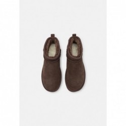 UGG CLASSIC ULTRA MINI PLATFORM Botines con plataforma burnt cedar