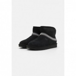 UGG CLASSIC MINI CRESCENT Botines bajos black