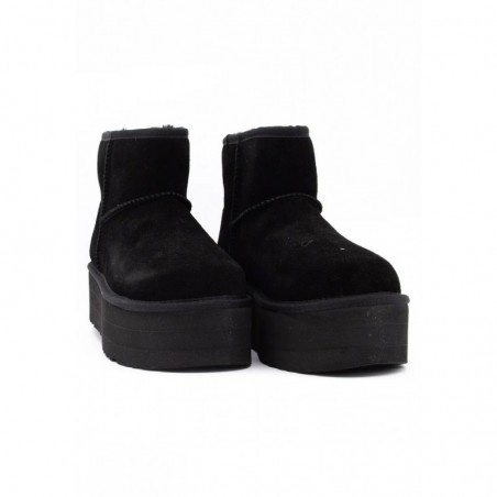 UGG CLASSIC MINI PLATFORM Botines con plataforma black