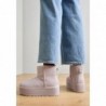 UGG CLASSIC MINI PLATFORM Botines con plataforma pale smoke