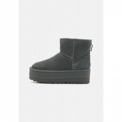 UGG CLASSIC MINI PLATFORM Botines con plataforma rainstorm