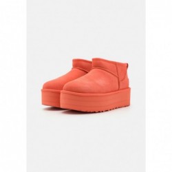 UGG CLASSIC ULTRA MINI PLATFORM Botines con plataforma vibrant coral