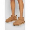 UGG CLASSIC ULTRA MINI Botines bajos chestnut