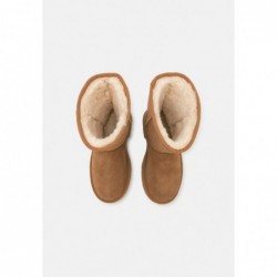 UGG CLASSIC SHORT NEW HEIGHTS Botines con plataforma chestnut