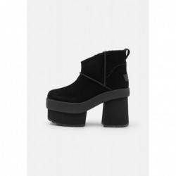 UGG NEW HEIGHTS PLATFORM MINI Botines de tacón black